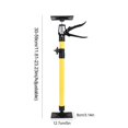 thumbnail image 3 of Adjustable Stainless Steel Cabinet Jack Support Pole for Installation, Telescopic Third Hand Tool with Non-Slip Pads, Woodworking Support Rods for Cabinet Mounting & Ceiling Drywall, 3 of 8