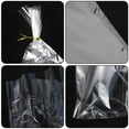 thumbnail image 5 of OUNONA 100Pcs Clear Storage Bags for Jewelry Multi-Purpose Home Use Transparent Viewing, 5 of 8