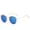 Blue Mercury, variant on Trend Sunglasses Metal Frame HD Lenses Reflective Design Universal Fit Eye Protection Outdoors Shades Everyday