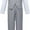 Light Gray, variant on Lycody Boy 4-Piece Formal Suit Set Slim Fit Vest Pants Shirt Tie Kids Baby Boy Teen Ring Bearer Gentleman Outfits