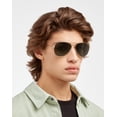 thumbnail image 2 of Hawkers - Polarized Hawk Gold Green One Size UV400 Unisex Sunglasses, 2 of 7