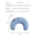thumbnail image 2 of Historyli Go5H Pet Sleeping Pillow Ultra SoftDog Cat U-shaped Pillow Calming Toy Pet Supplies For Joint Relief, 2 of 9