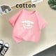 thumbnail image 2 of Bonita camiseta de algodón con dibujo de perro de orejas grandes de Sanrio para verano para niños y niñas, camiseta de manga corta para niños, 2 of 5