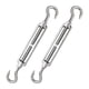 thumbnail image 1 of Ganchos y Ganchos Tensores de Alambre Tensor de Cables de Acero Inoxidable M6 2 uds ER, 1 of 5