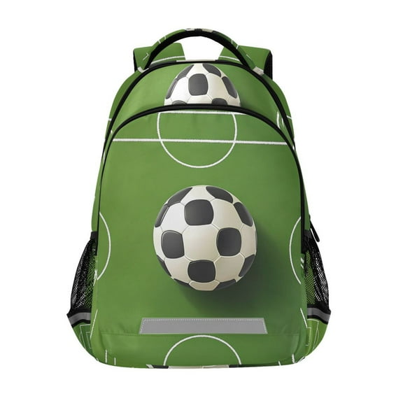 ALAZA Football Field Backpack Elementary School Bag Bookbag Travel Rucksack