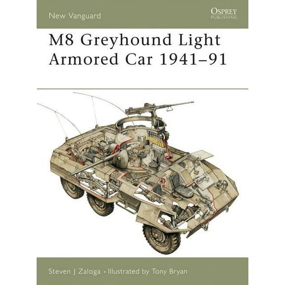 New Vanguard: M8 Greyhound Light Armored Car 1941–91 (Paperback)