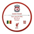 thumbnail image 3 of Liverpool - Sadio Mane Signables (Diamètre 4 Pouces), 3 of 4