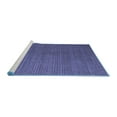 thumbnail image 2 of Ahgly Company Machine Washable Indoor Rectangle Abstract Blue Modern Area Rugs, 5' x 8', 2 of 4