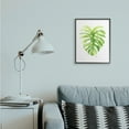 thumbnail image 2 of Stupell Industries Monstera Leaf Tropical Plant Over White Black Framed, 16 x 20, Design by Melissa Hyatt LLC, 2 of 7