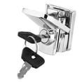thumbnail image 2 of Iron Trunk Lock, Motorcycle Trunk Lock High Strength Rugged And Durable With Wide Range Of Applications For Trunk Lock For Big Sheep For Travel For Motorcycle, 2 of 8