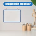 thumbnail image 3 of GOOHOCHY  Hanging File Bag Holder Storage Folder Organizer for Desk Bins Travel Office Blue, 3 of 7
