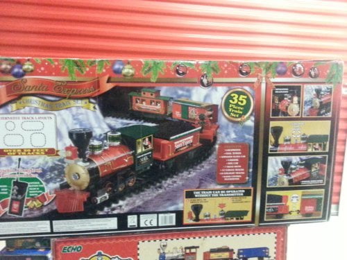 santa express train set walmart