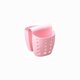 thumbnail image 1 of Soporte para fregadero de esponja, organizador de almacenamiento de utensilios de cocina de silicona colgante, bolsa de drenaje de cestas (rosa) oso de fresa Hogar, 1 of 5