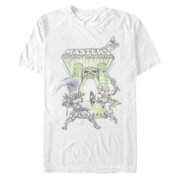 Mens Masters of the Universe Skeletor and He-Man Duel T Shirt