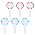 thumbnail image 2 of Miangastore 6Pcs Blank Scoreboard Handheld Scoreboard Dry Erase Answer Paddle White Board Single Sided Paddle, 2 of 8