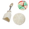 thumbnail image 3 of FUTUREORYY 1 Set Cookies Press Mold Square Beige Abs for Baking Tool, 3 of 8