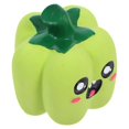 thumbnail image 4 of Dog Squeak Toy Latex Tough Squeaky Dog Toys For Puppies Small Dogs Indoor Play Teething Period Durable Wear Resistant Vegetable Face 1Pcs, 4 of 5
