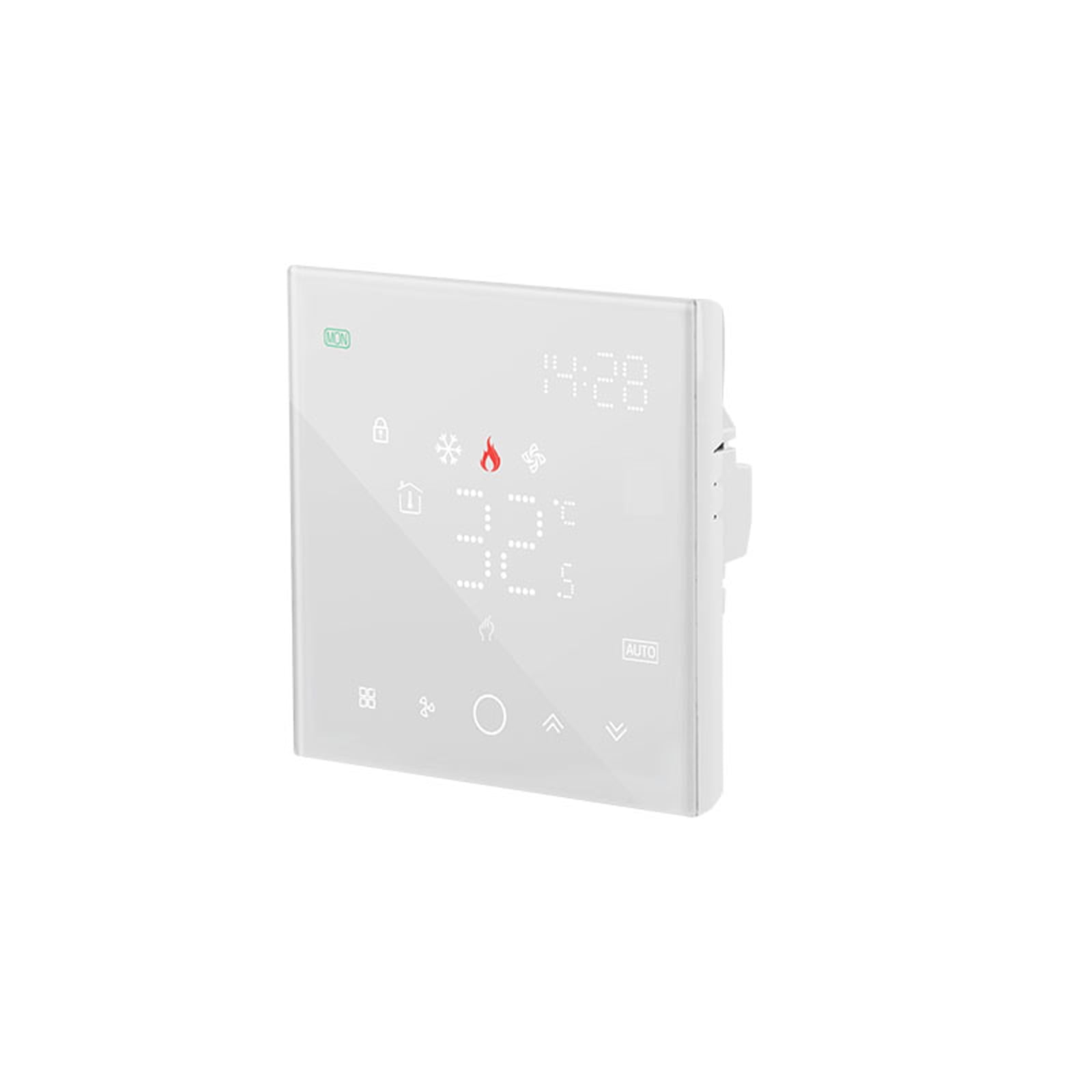 ZigBee VRF/VRV Central Air Conditioning Thermostat - Digital Temperature Controller with Tuya Smart Life App, Remote Control for Home Automation