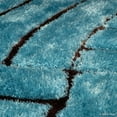 thumbnail image 3 of Allstar Rugs Allstar Modern 3D Formal Thick Striped Rug Sky Blue 7' 5"x10' 5" 8' x 10' Modern & Contemporary, 3 of 5