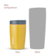 thumbnail image 3 of Vaso para café owala smoothsip de 12oz (354ml) de acero inoxidable térmico color golden quest, 3 of 3