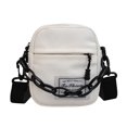 thumbnail image 1 of Bolso bandolera de lona versátil para mujer mini bolso cruzado bolso elegante para chica, 1 of 9