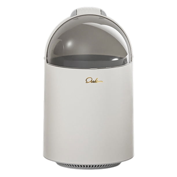 Bote de basura de cocina Naiovety, contenedor de basura, contenedor de cocina, Suministros de limpieza para el hogar, 24.4*14.7 cm blanco