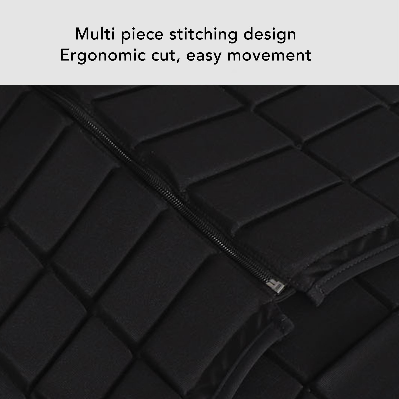 Riousery Equestrian Vest Professional Zip Closure Horse Riding Protective Vest Extended Padding Adult Size XL Black 26.8 inches / 68 cm