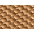 thumbnail image 1 of Ahgly Company Tapis Rectangulaire Orange Lavable en Machine, 4 Pieds x 6 Pieds, 1 of 7
