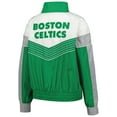 thumbnail image 3 of Women's The Wild Collective Kelly Green Boston Celtics Courtside Half-Zip Track Jacket, 3 of 3