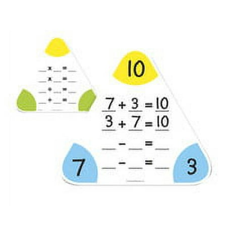 UPC: 0765023037999 | Learning Resources Write-N-Wipe Fact Family Board Pack of 5