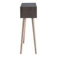 thumbnail image 5 of Furniture of America Keller 2-Shelf Console Table, Walnut, 5 of 7
