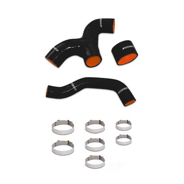 Mishimoto MMHOSE-SUB-INTBK Silicone Intercooler Hoses Compatible With Subaru Impreza WRX 2001-2005 Black