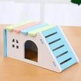 thumbnail image 4 of Hamster Play House DIY Smooth Plastic Fun Hamster Hideout Toy Hamster House Toy, 4 of 10