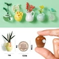 thumbnail image 5 of Hbtdoern Mini Vase Magnets for Fridge, Mini Bud Vases Magnetic, Cute 3D Flower Vase for Kitchen & Office Decoration, 5 of 6