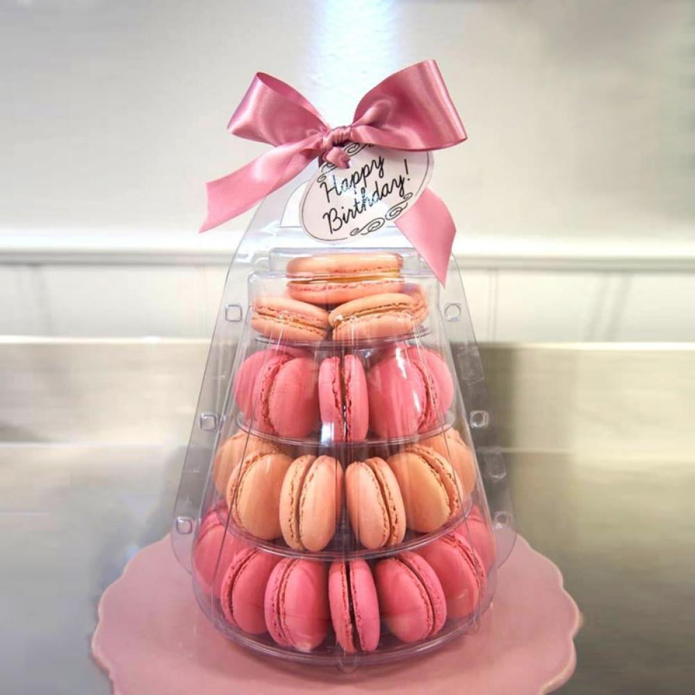 6 Tier Round Macaron Tower Cake Stand Display Rack Wedding Birthday Party SE HOT 