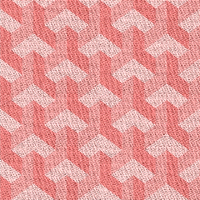 Ahgly Company Tapis d'Intérieur Lavable en Machine Carré Transitionnel Rose Pastel, 8 Pieds Carré