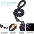 thumbnail image 4 of Arnés para perros, collar para perros, correa para perros, chaleco antitirones ajustable para arnés reflectante para perros (XL), 4 of 5