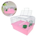 thumbnail image 4 of BESTYASH Portable Bird Cage with ABS Water Dispenser for Cockatiels, Parrots, and Small Birds, 4 of 9