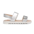 thumbnail image 3 of Sandalia DREAM PAIRS SDLS2303K para Niñas con Correa Plateada Brillante, 3 of 7