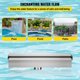 thumbnail image 4 of 17.7" x 4.5" x 3.1" Fuente Rectangular Acero Inoxidable para Piscinas Jardín y Decoración, 4 of 9