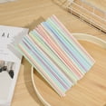 thumbnail image 4 of 500-Pack Reusable Neon Plastic Straws - Dishwasher-Safe BPA-Free Drinking Straws for Hot/Cocktails, Summer Entertaining & Eco-Conscious Living (10.2 Inch, Commercial Bulk) color, 4 of 7