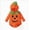 D118-Orange, variant on Baby Newborn Romper ClothesCotton Baby Girls Romper Set With Fashionable Pattern And Print 18-24 Months