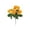 Yellow, variant on Artificial Geranium Stem Five Branch Faux Floral Greenery Plant For Living Room Garden Patio Home Decor