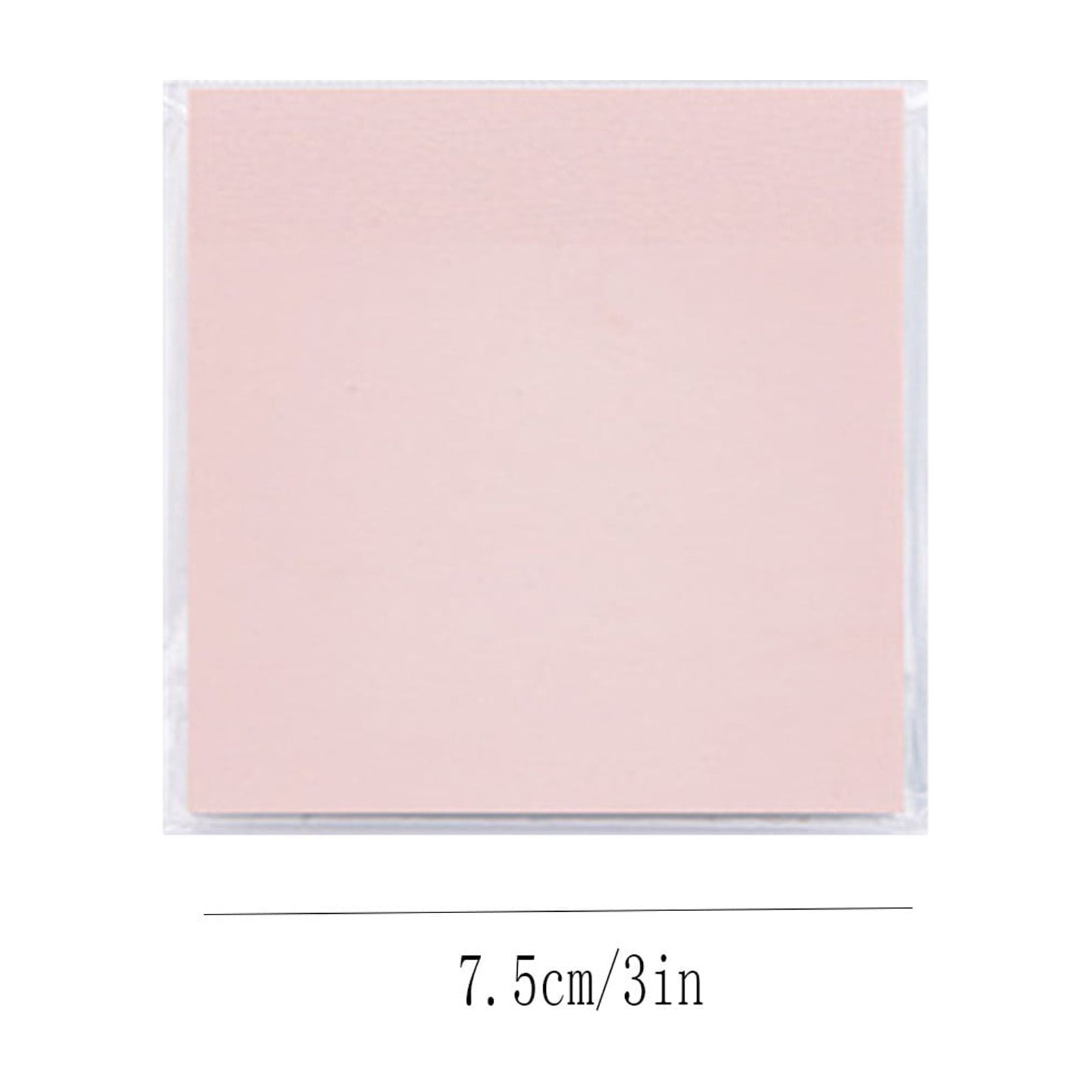 Transparent Sticky Note Pads Memo Waterproof strong stickiness invisible sticky  notes stickers for Student office stationery