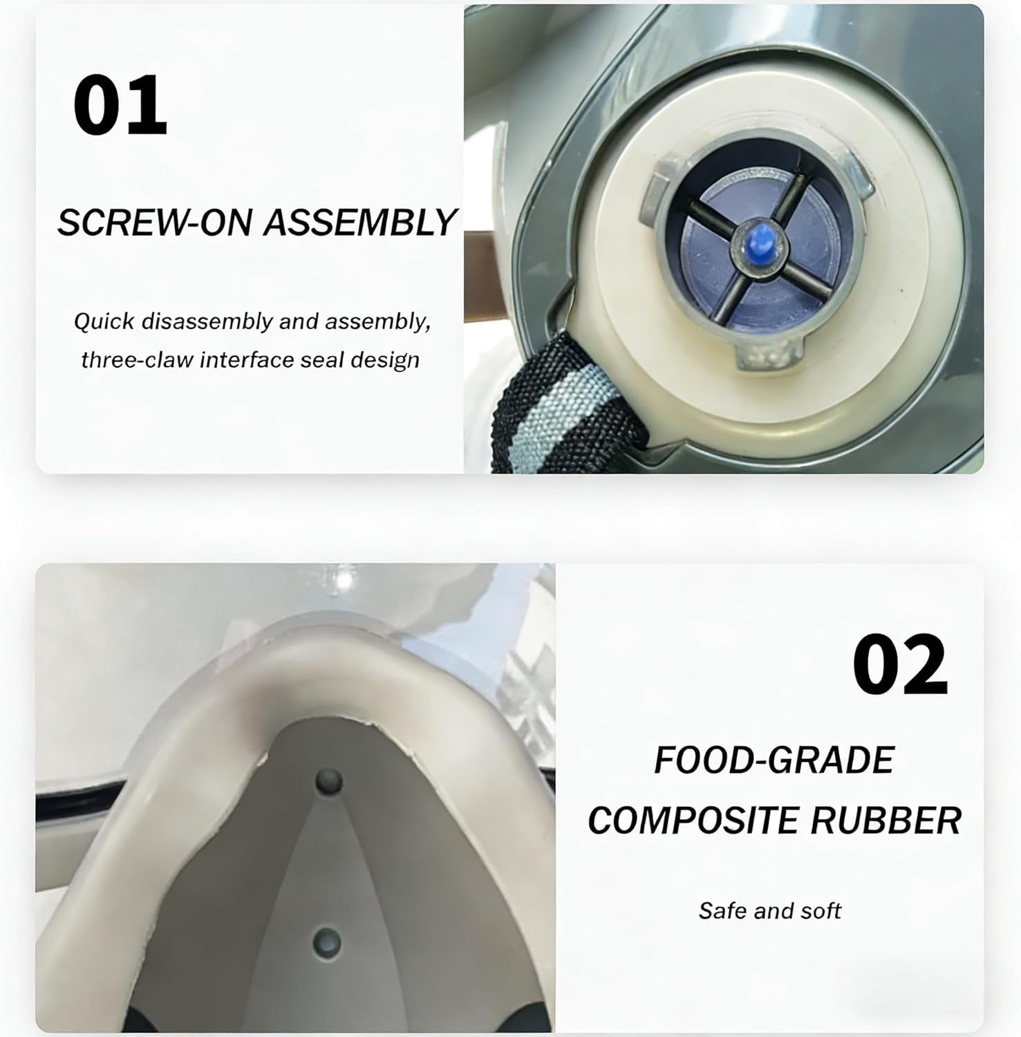 Dust Proof Integrated Respirator Mask, Industrial Grade Face Shield for Spray Painting & Grinding, Reusable Paint Respirator with Replaceable Filters (With Filter Face Accessories)