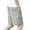 #237-Gray, variant on Kakii Men's Cargo Shorts, 5-Inch Inseam Utility Shorts with Multiple Zipper Pockets & Elastic Waist, Casual Shorts
