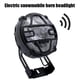 thumbnail image 2 of 2X Faros de Bicicleta Eléctrica 36V 48V Luz de Bocina de Bicicleta Eléctrica Luz de Cabeza de Aleación de Aluminio Impermeable Delantero de Conducción, 2 of 9