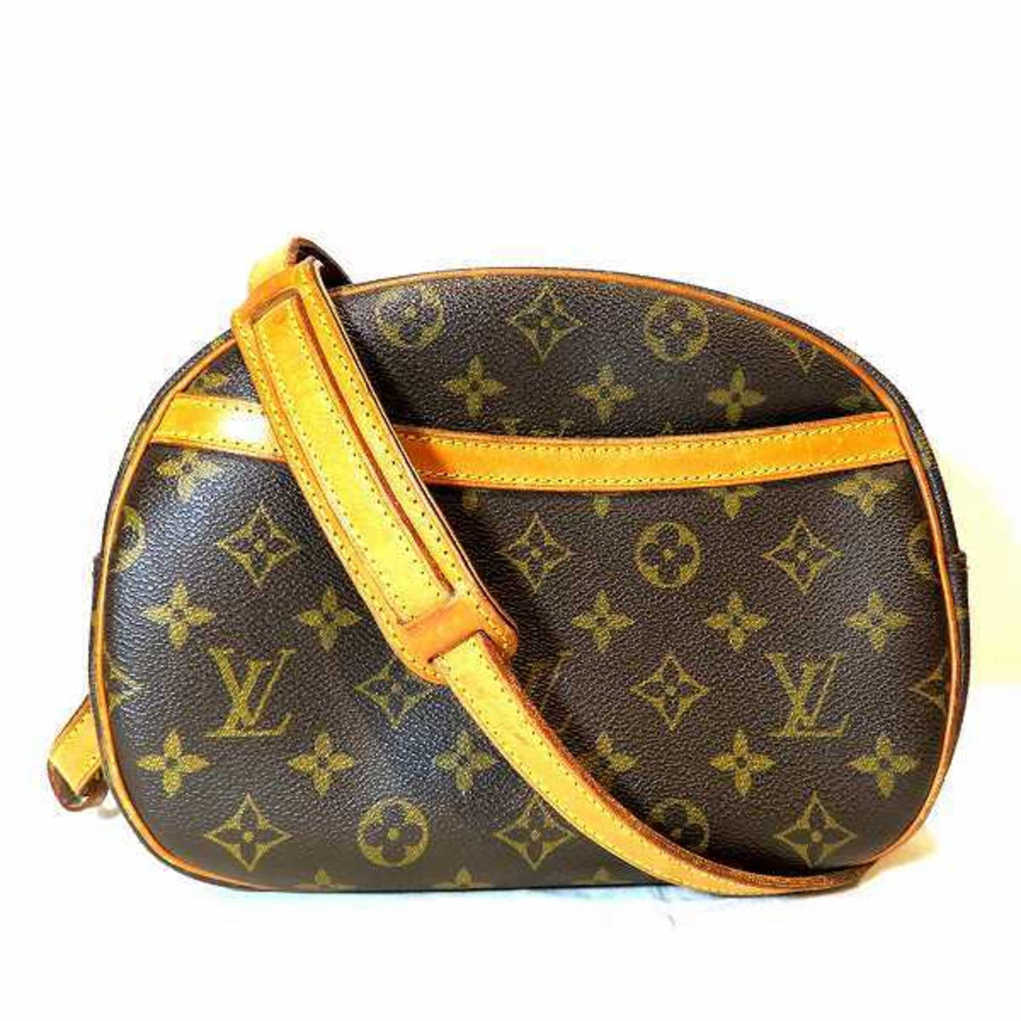 Louis Vuitton - Authenticated Blois Handbag - Leather Brown for Women, Good Condition