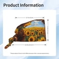 thumbnail image 5 of Cauagu Cloud Sky Sunflower Cow Pattern 1 Pcs Working Caps,Adjustable Working Hats Elastic Scrub Hats Nurse Scrub Cap Nurse Hats Elastic Tie Back Hats Unisex,One Size, 5 of 7
