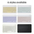 thumbnail image 7 of Radirus Rechargeable Wireless BT Keyboard, Universal Colorful Keyboard for Mobilephone Tablet, 10-inch Size, 7 of 7
